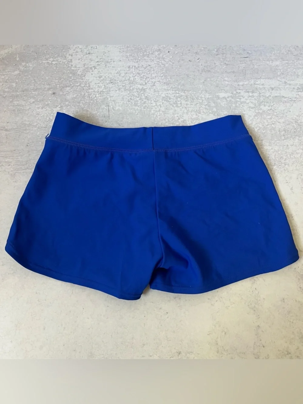 Girls Nike Swim Shorts Small Blue Outdoor Summer Sporty